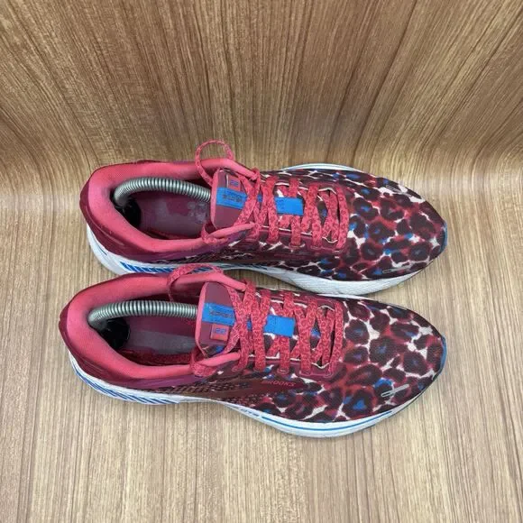 Brooks Adrenaline GTS 22 Women's Size 9.5 B  Magenta/Raspberry/White Sneakers - Picture 9 of 9